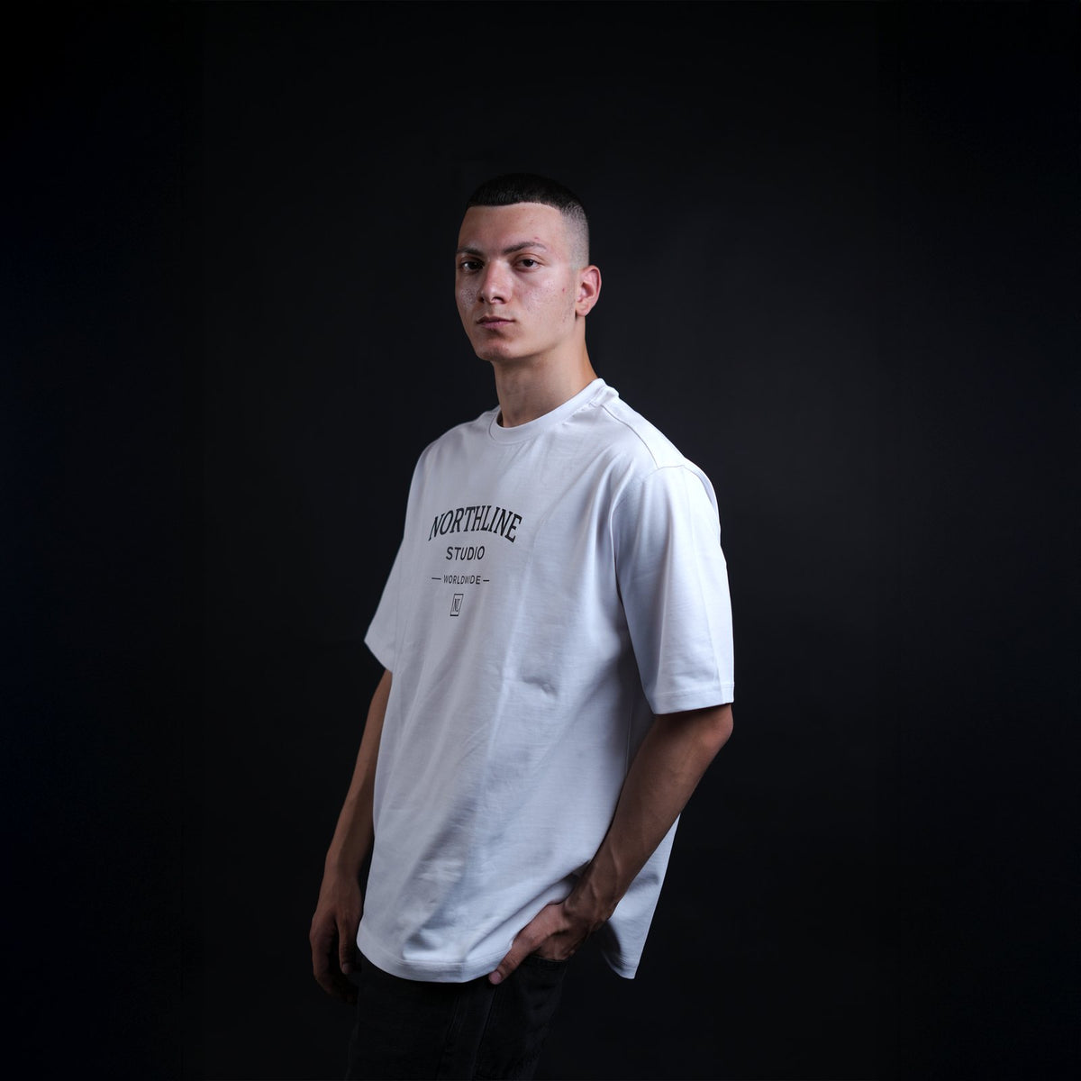 Northline Global Perspective Tee White, view 7