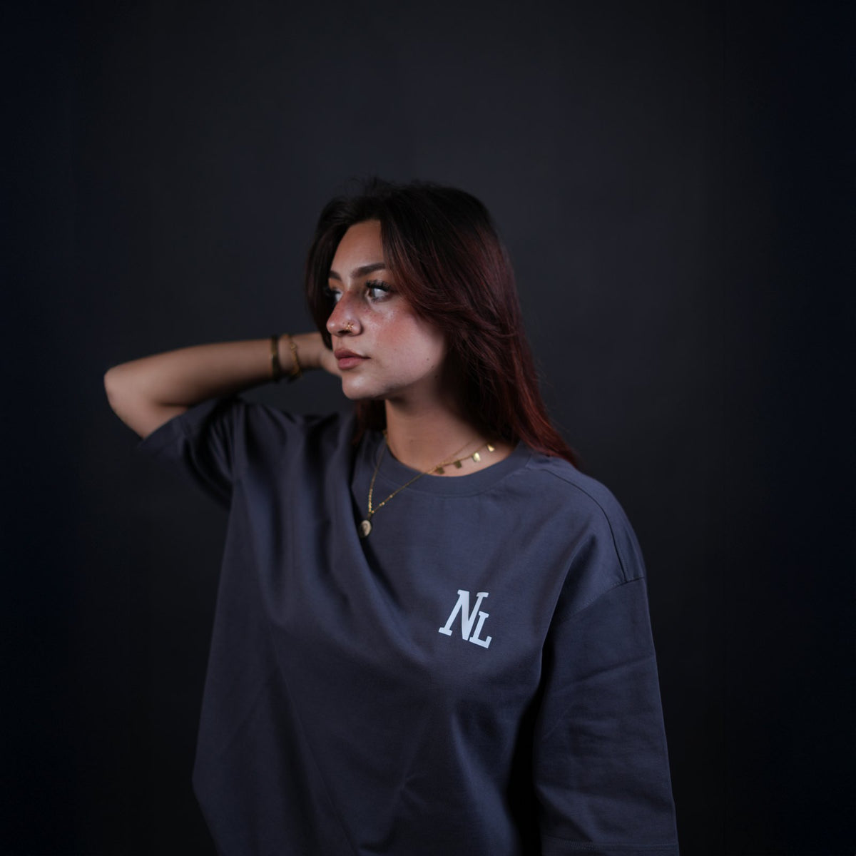 Northline NL Studio Tee Dark Grey, view 3