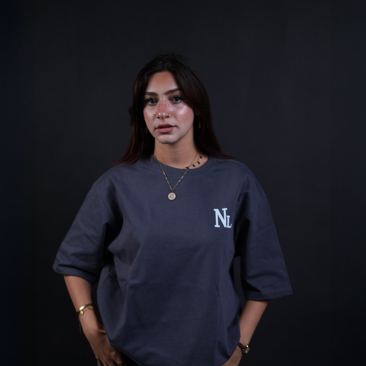 Northline NL Studio Tee Dark Grey, view 6