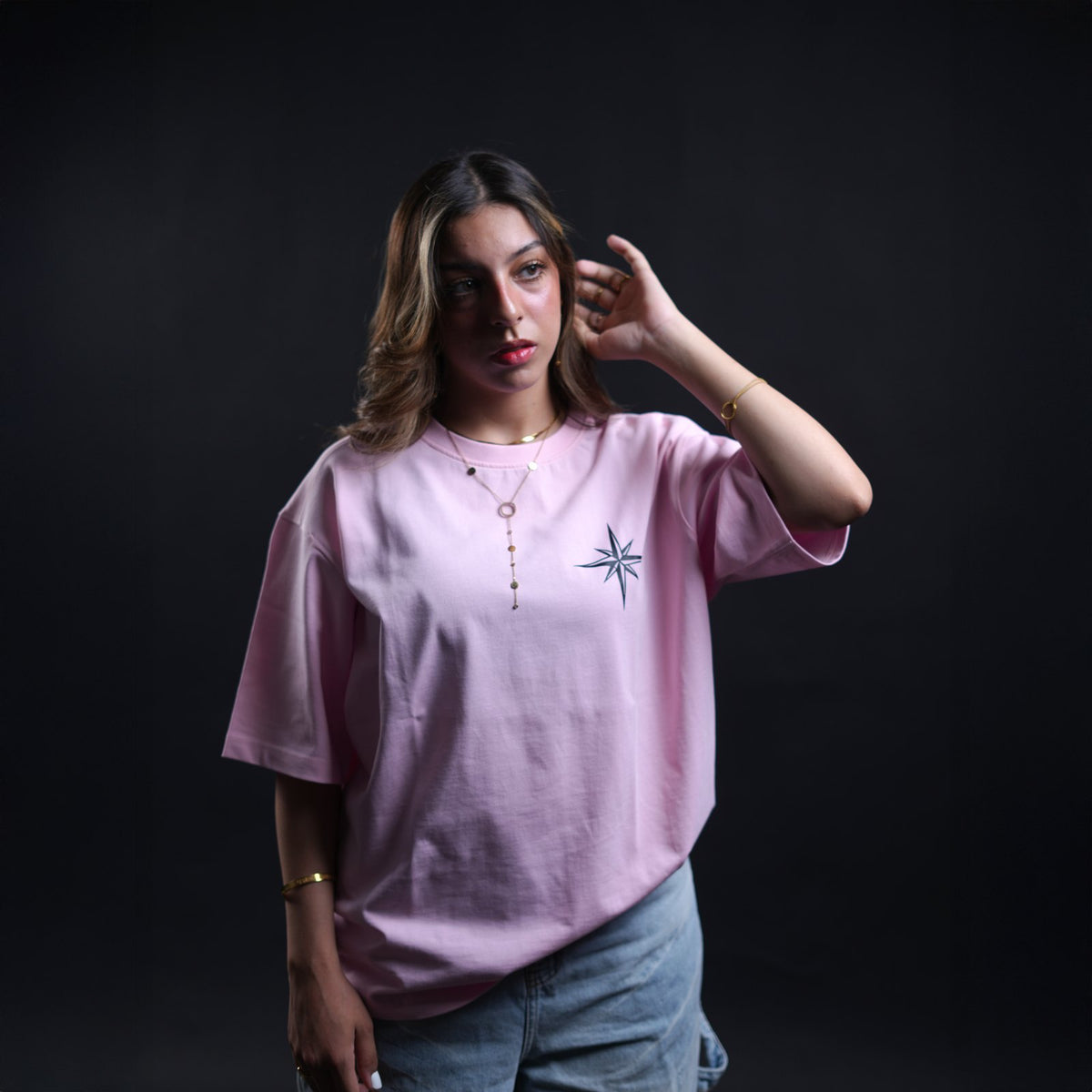 Northline Silent Team Tee Pink, view 6